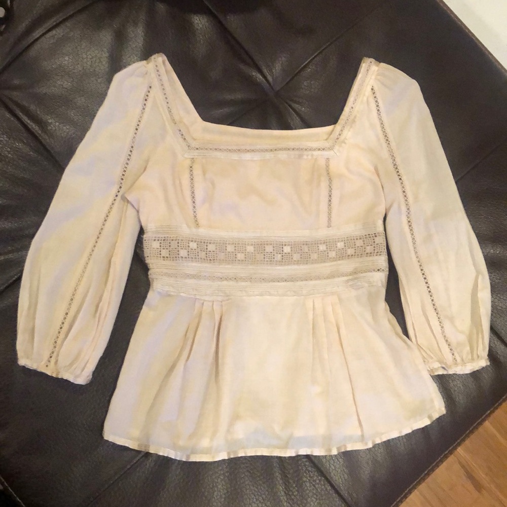 Catherine Malandrino Cotton/Silk blouse
